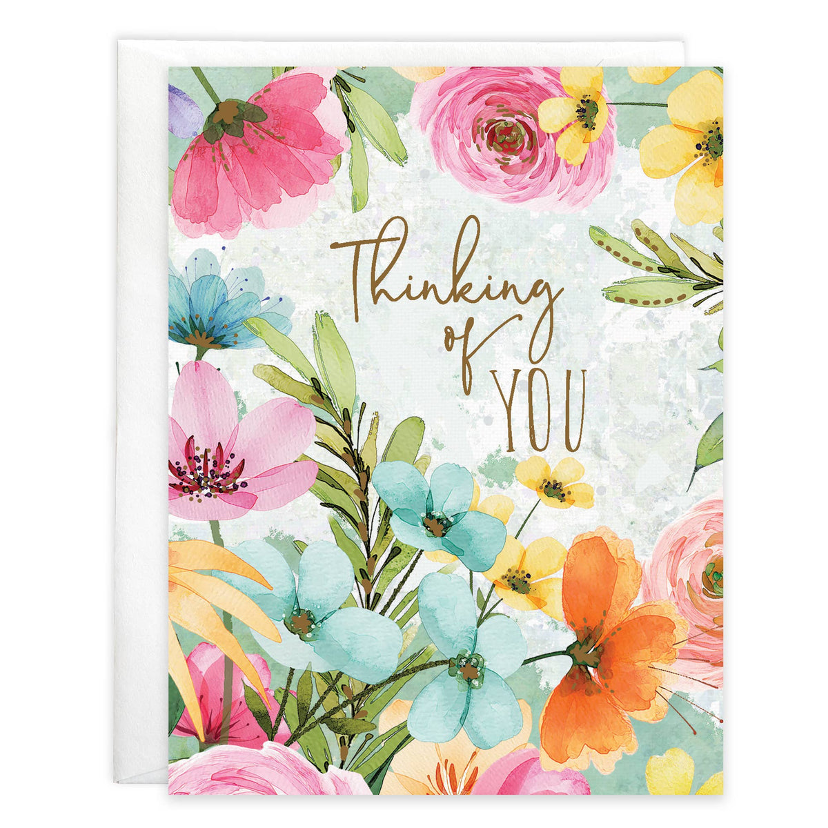 With Scripture Thinking of You Greeting Card - Flower Market
