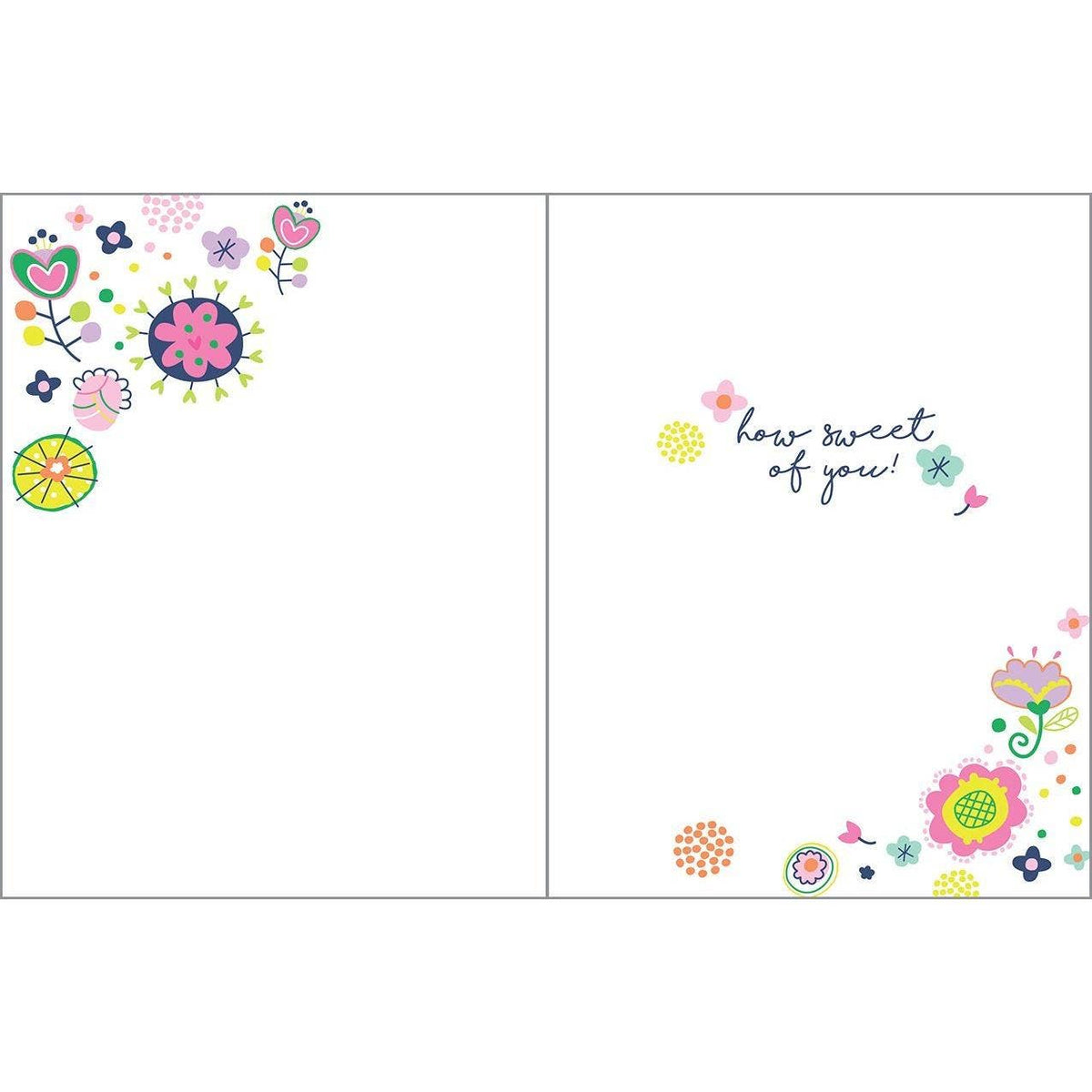 Thank You Greeting Card - A Little Thank You