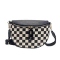 Checkered Crossbody Bag