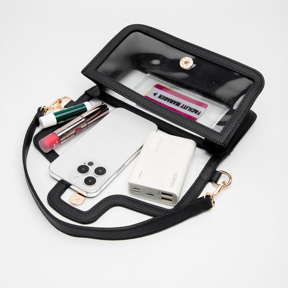 Clear/Game-day Shoulder Purse