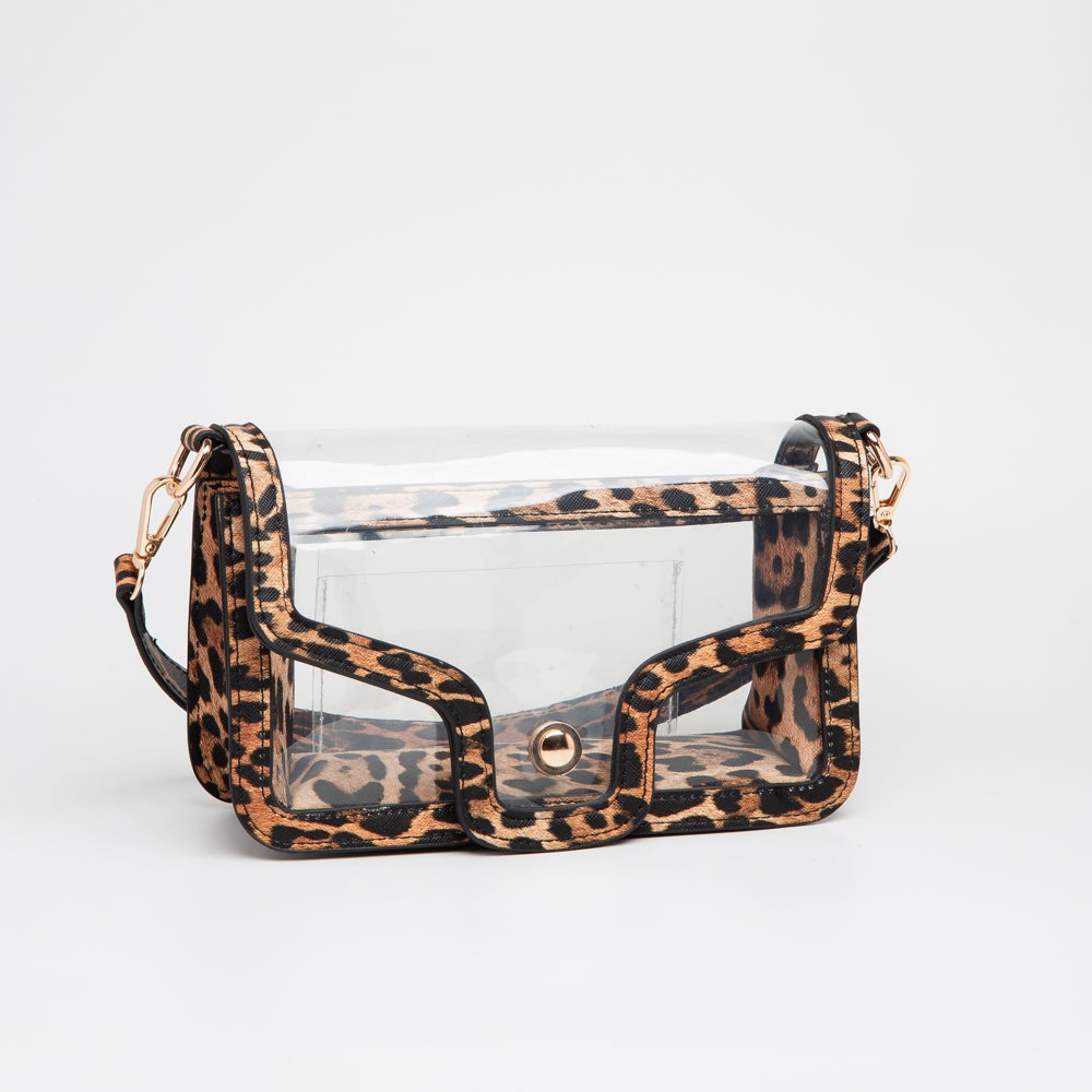 Clear/Game-day Shoulder Purse