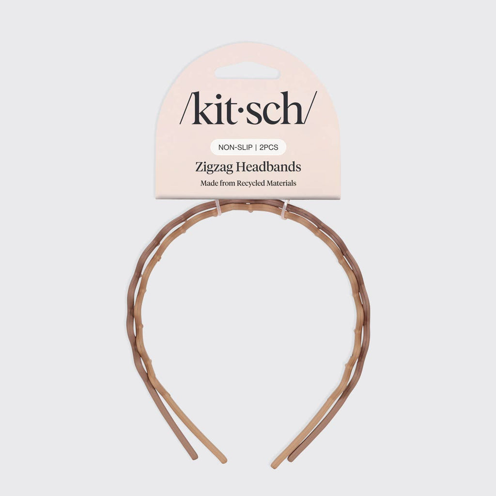 Zig Zag Headband 2pc - Neutral