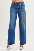 Mid Rise Relaxed Baggy Jeans