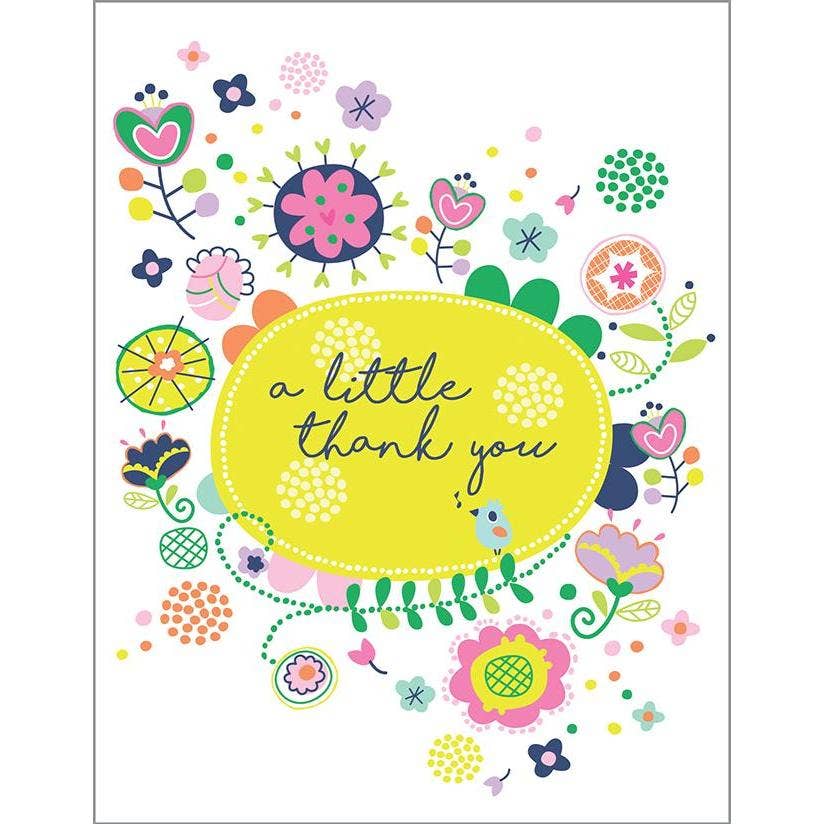 Thank You Greeting Card - A Little Thank You