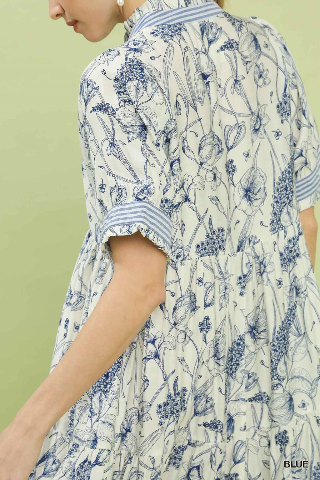 Floral Tiered Maxi Dress