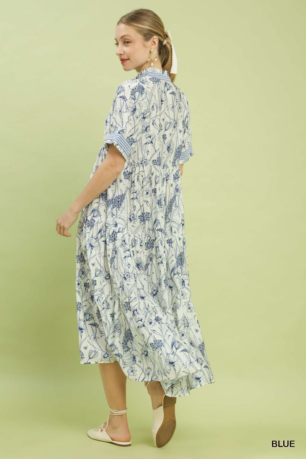 Floral Tiered Maxi Dress