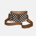 Checkered Crossbody Bag