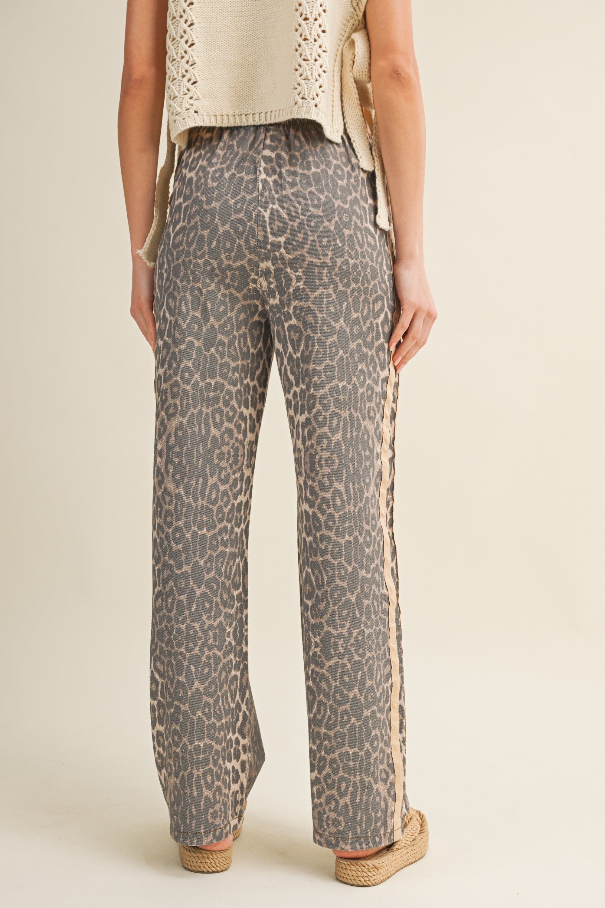 Leopard Relaxed Pants