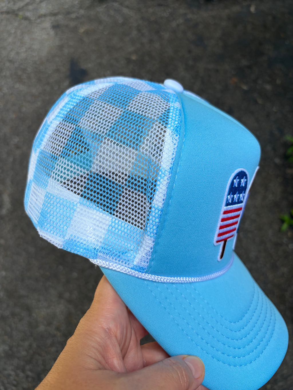 Patriotic Popsicles Foam Trucker Hat