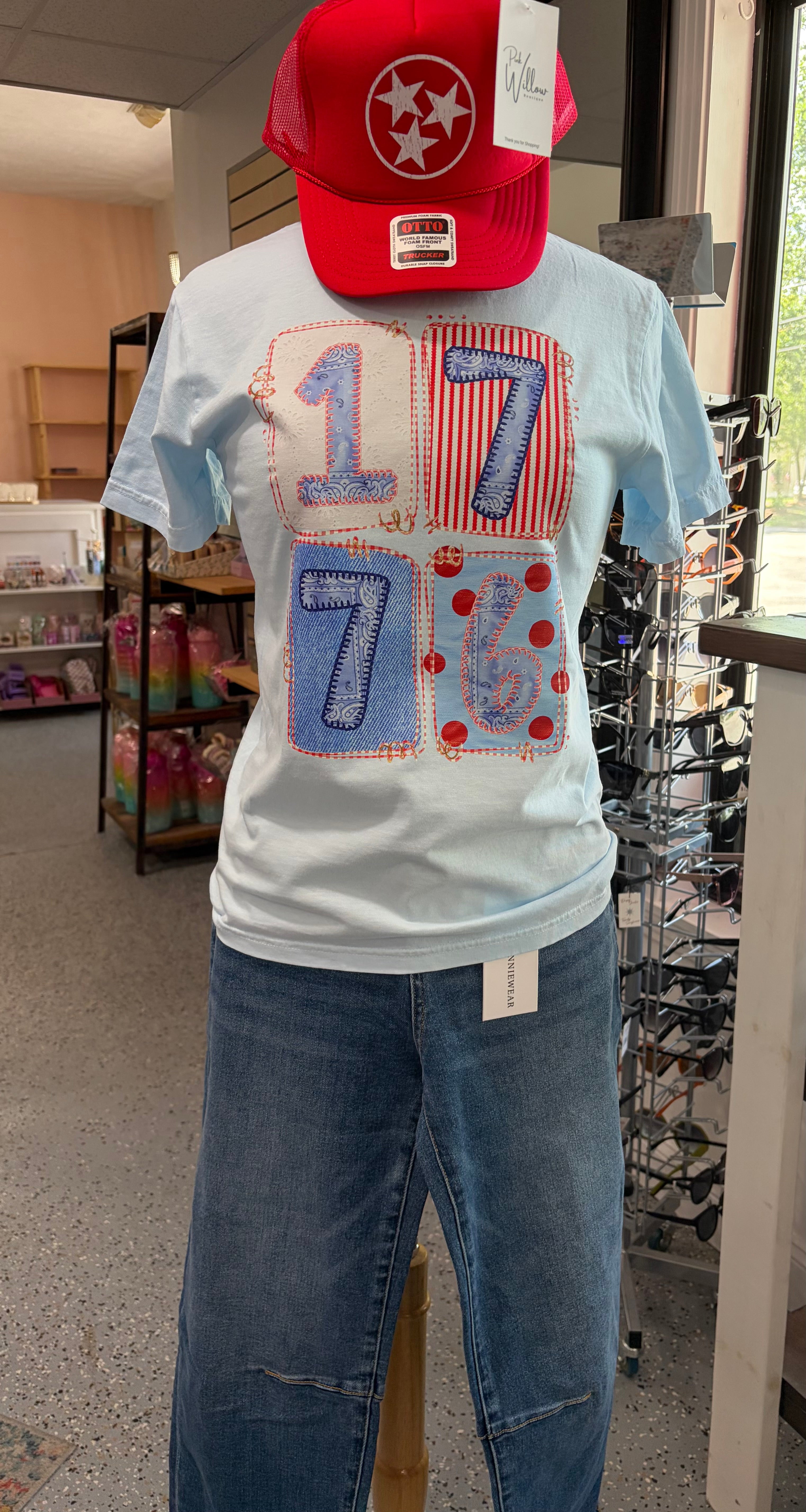 1776 Patchwork Tee