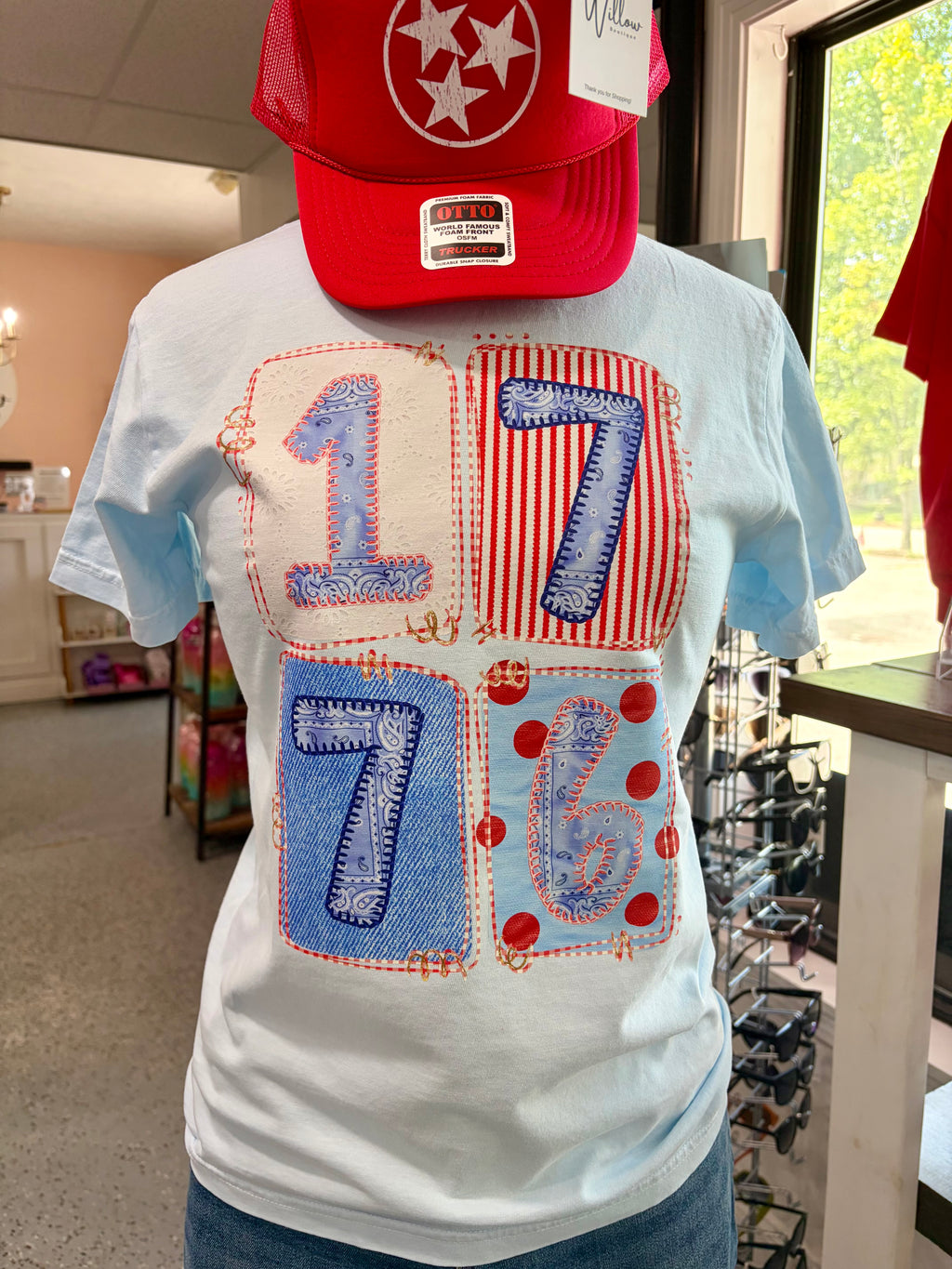 1776 Patchwork Tee