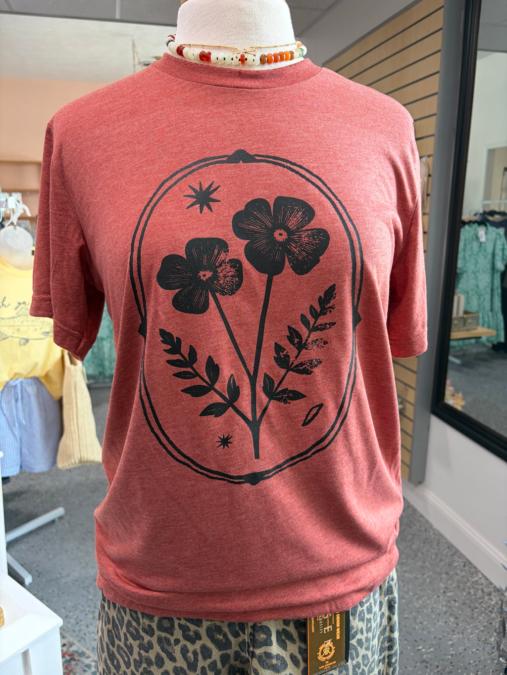 Framed Floral Tee
