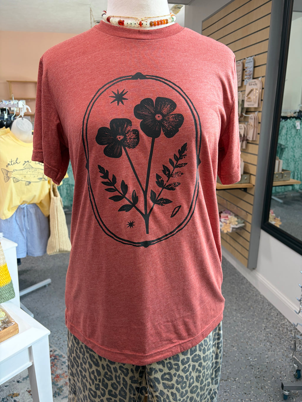 Framed Floral Tee