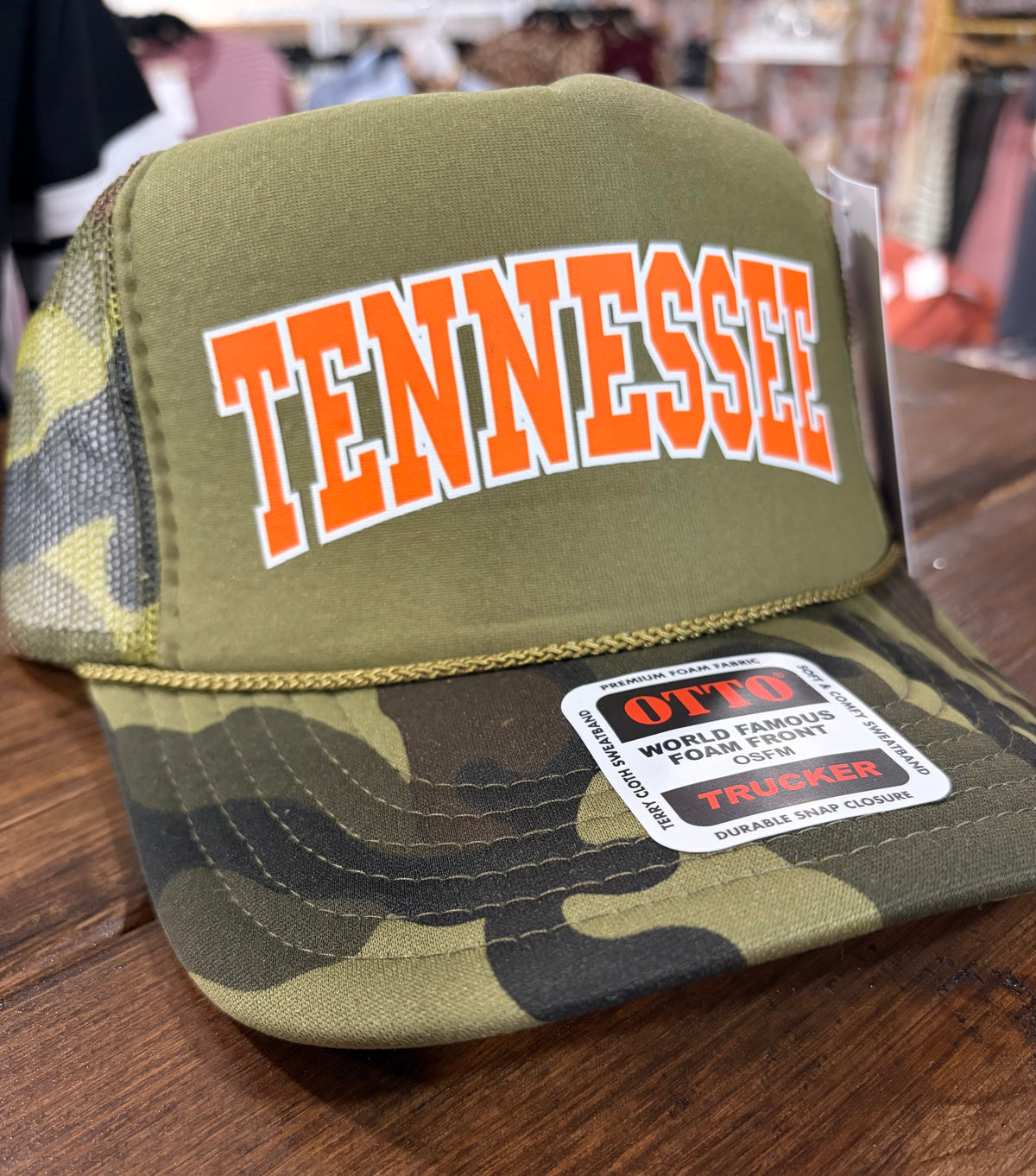 TENNESSEE Camo Cap