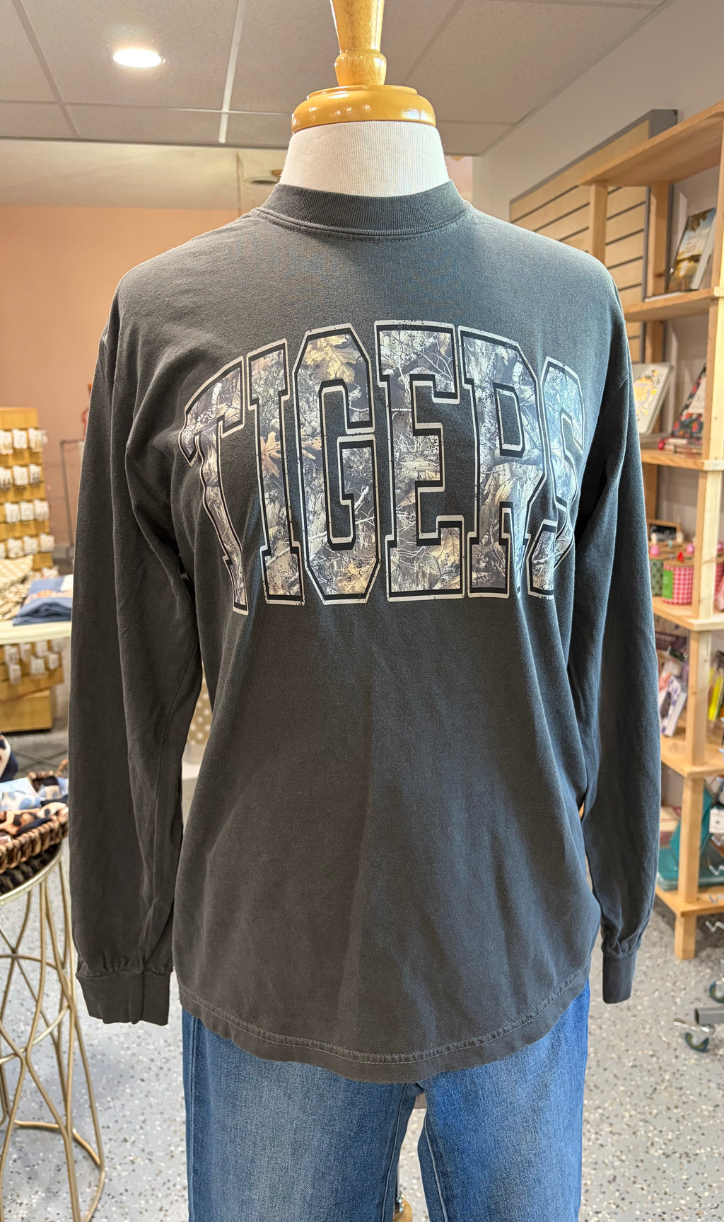 Camo Tigers Long-sleeve Tee