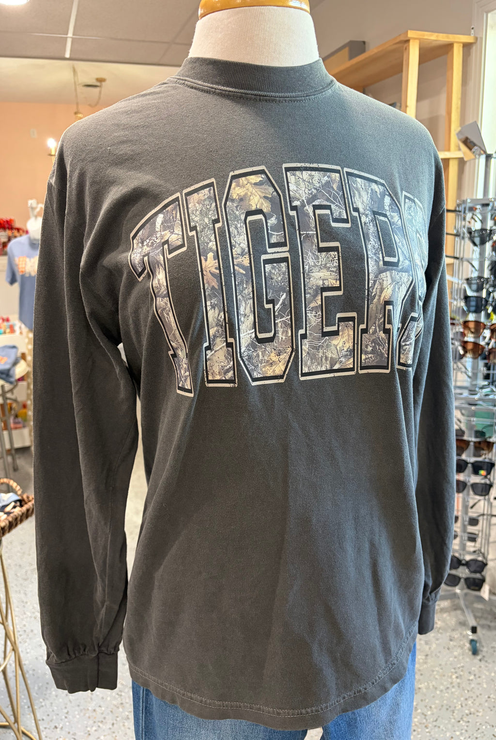 Camo Tigers Long-sleeve Tee