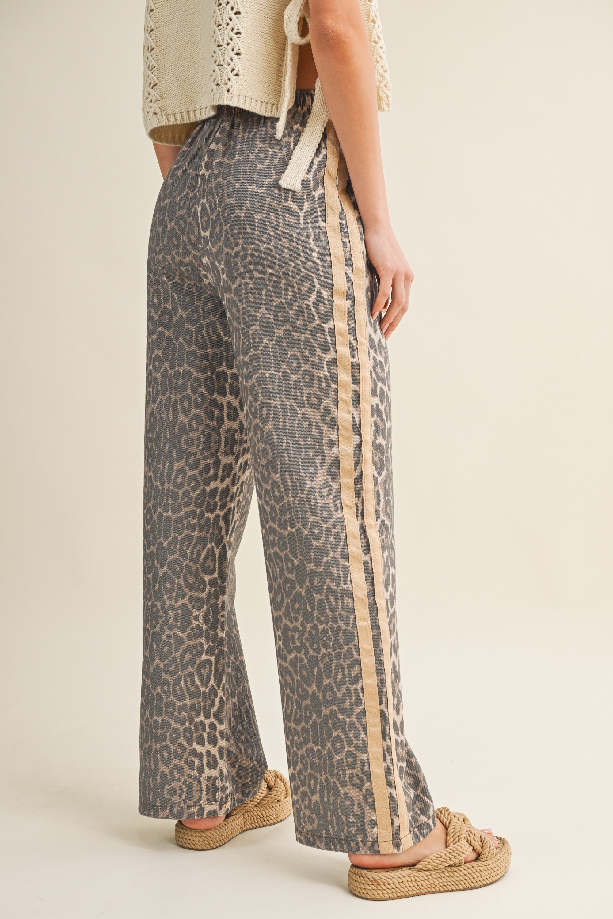 Leopard Relaxed Pants