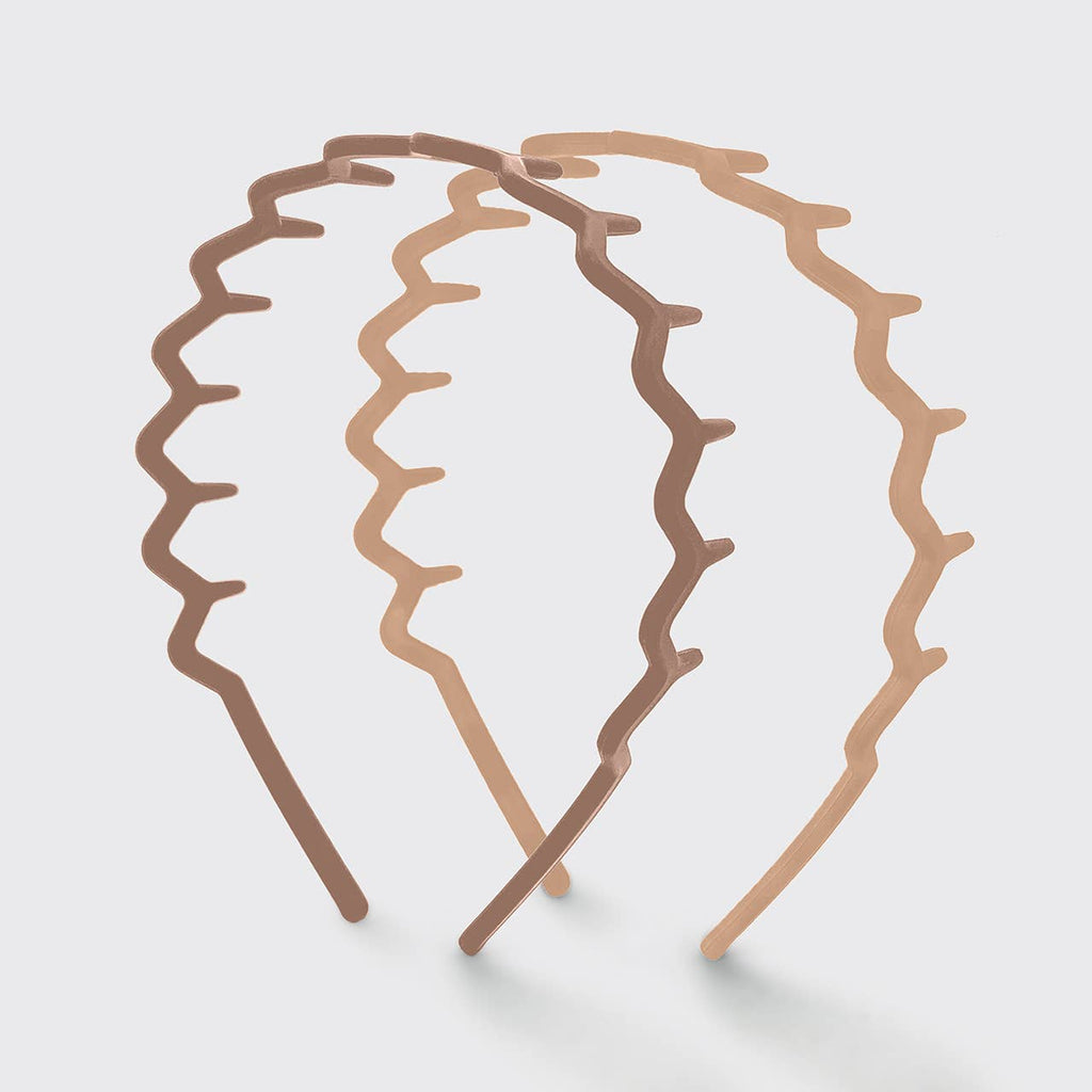 Zig Zag Headband 2pc - Neutral