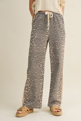 Leopard Relaxed Pants