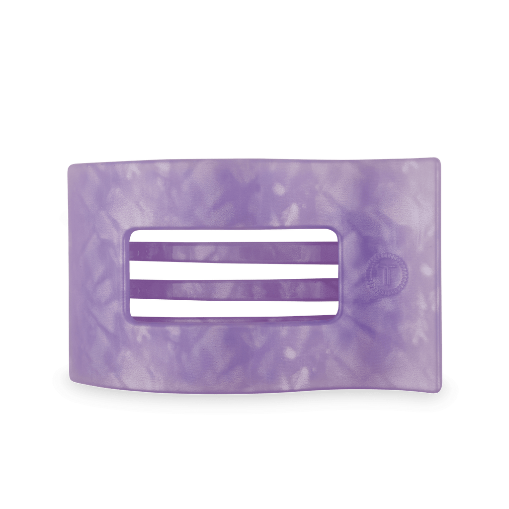 Lavender Mist Large Flat Rectangle Hair Clip