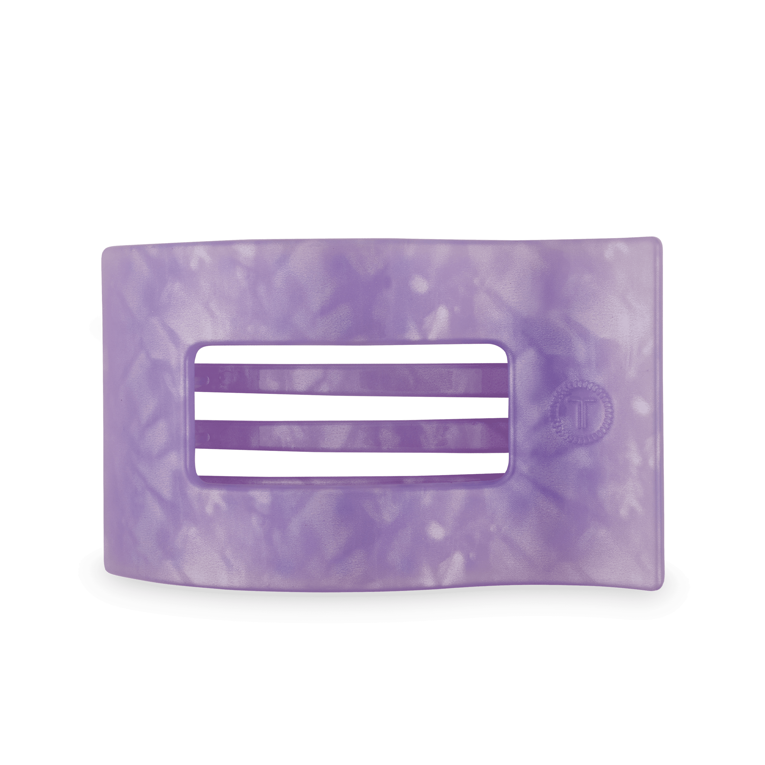 Lavender Mist Large Flat Rectangle Hair Clip