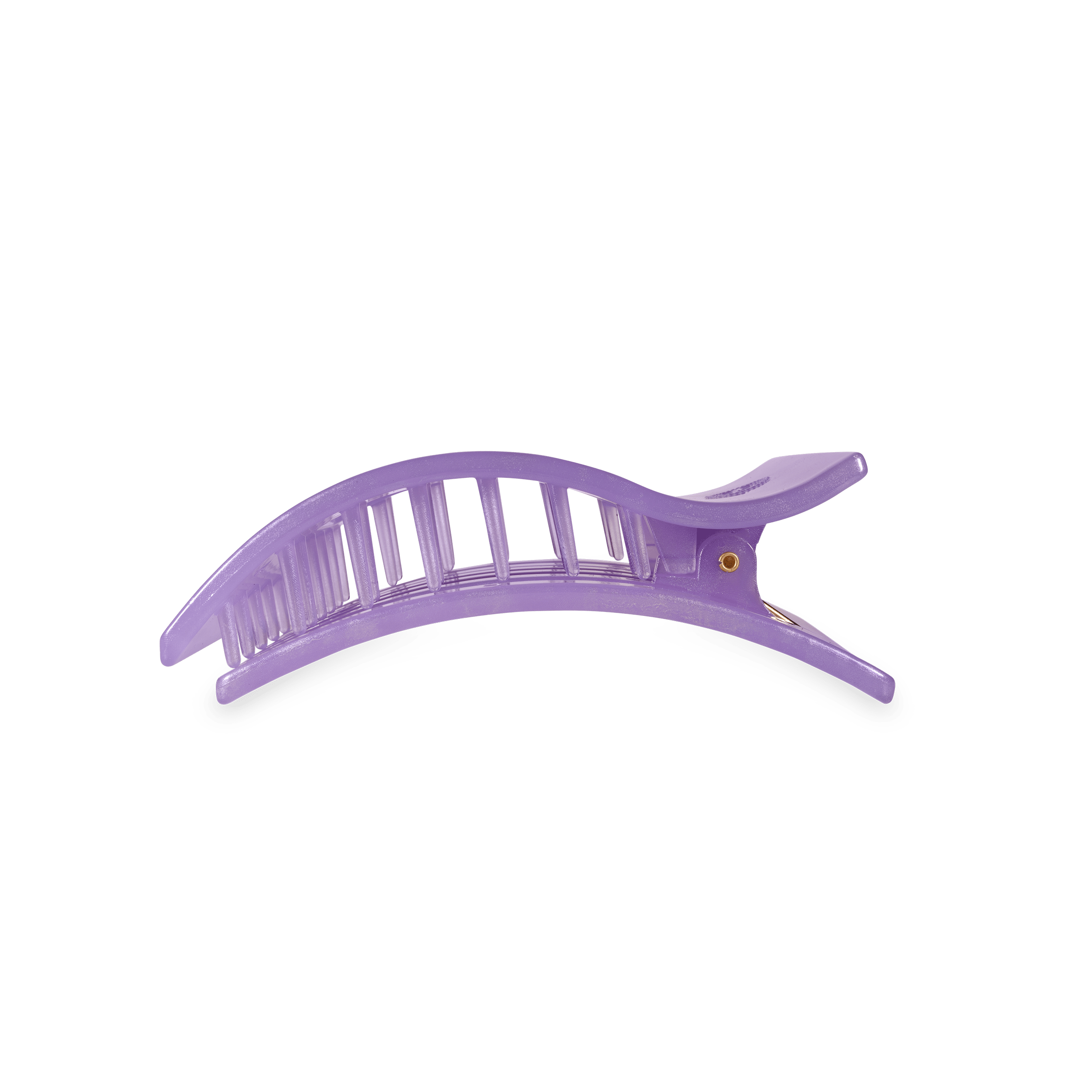 Lavender Mist Medium Flat Rectangle Hair Clip