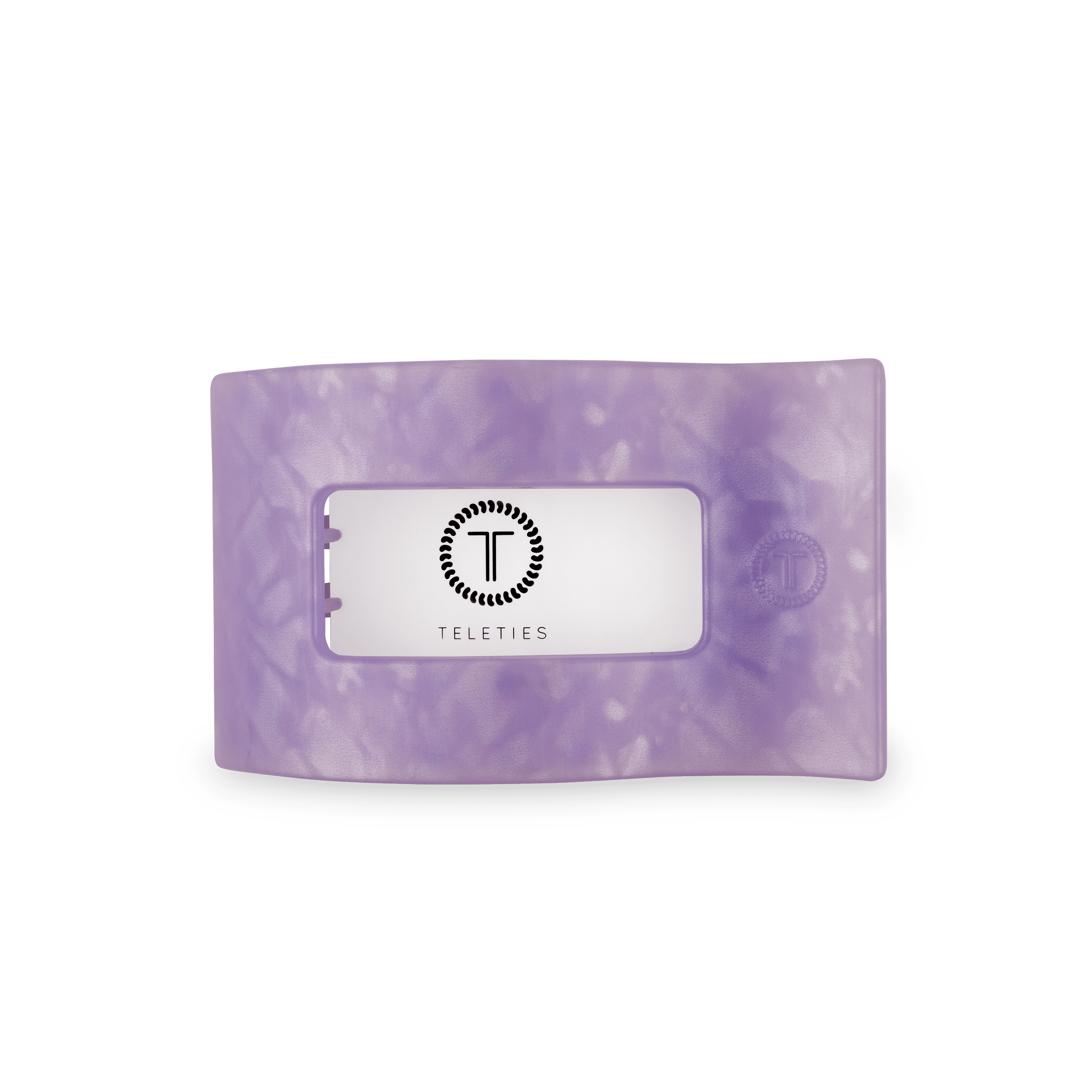 Lavender Mist Medium Flat Rectangle Hair Clip