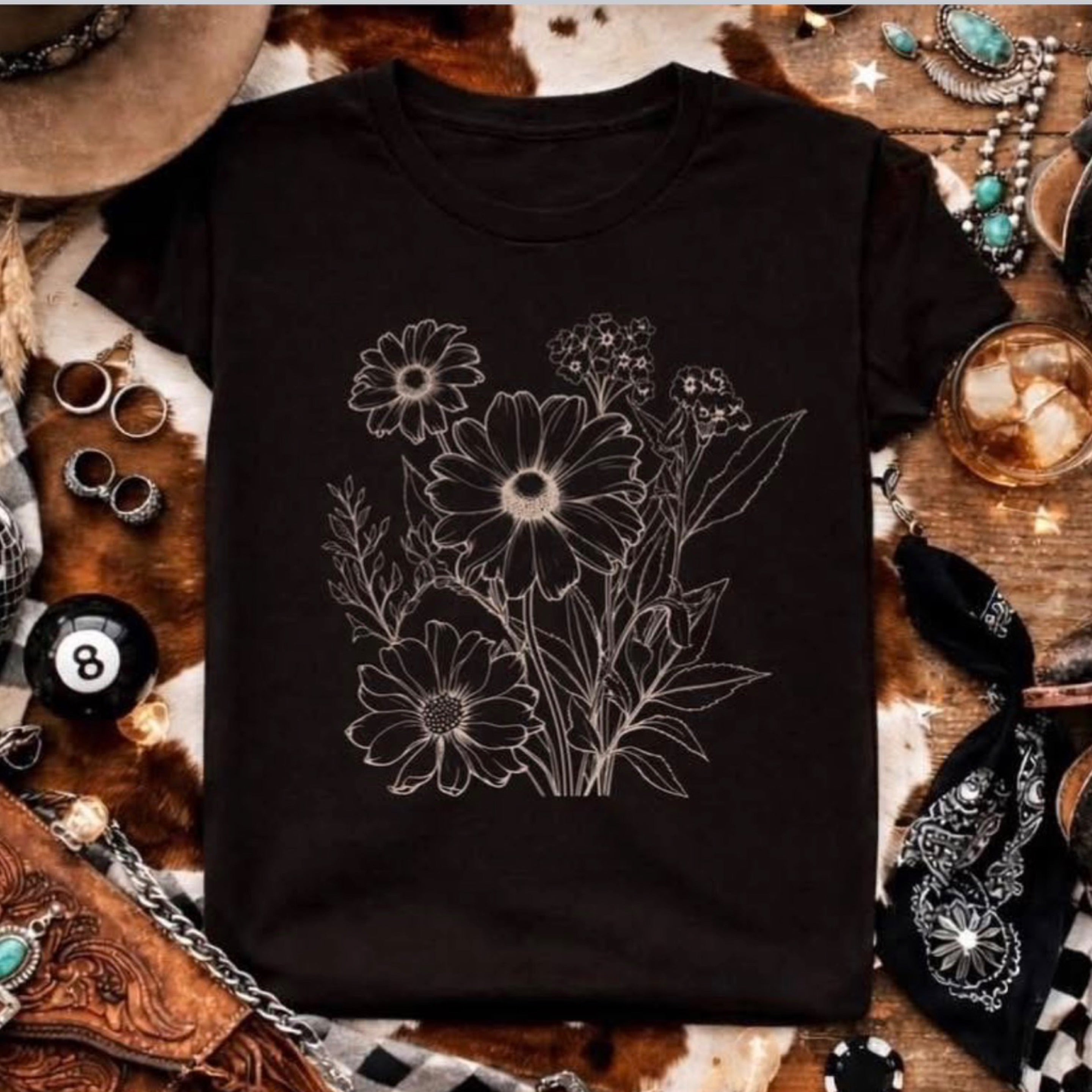 Floral Tee
