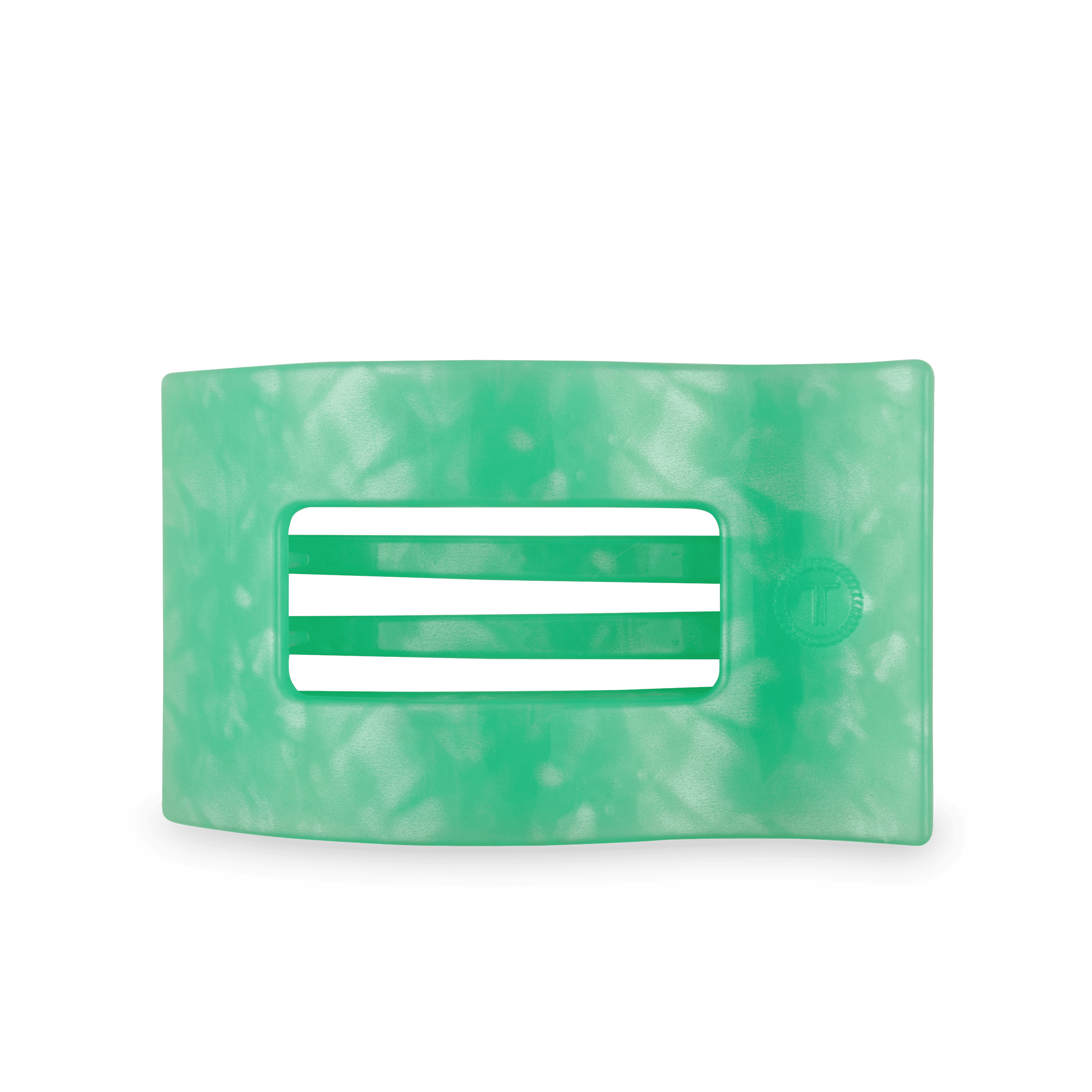 Spring Splash Large Flat Rectangle Hair Clip