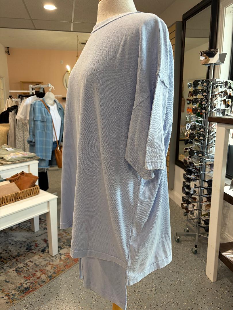 Mineral-Washed Lounge Set {PERI BLUE}