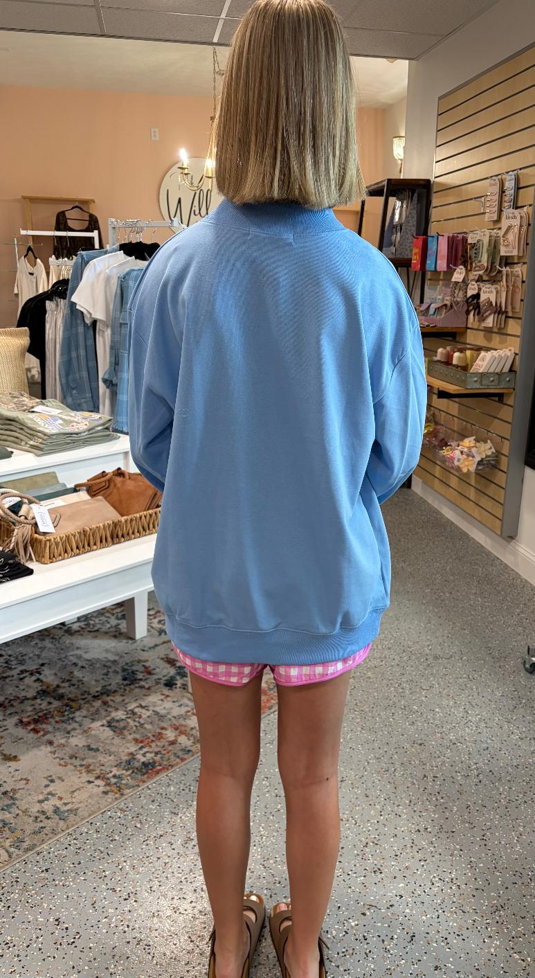 'Grace' Mock Neck Sweatshirt