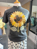 Quilted Sunflower Tee