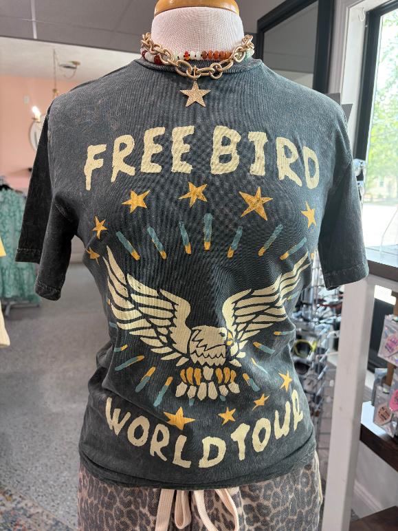 Free Bird World Tour Graphic Tee