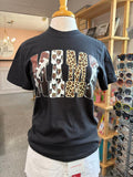 Leopard Football MAMA Tee