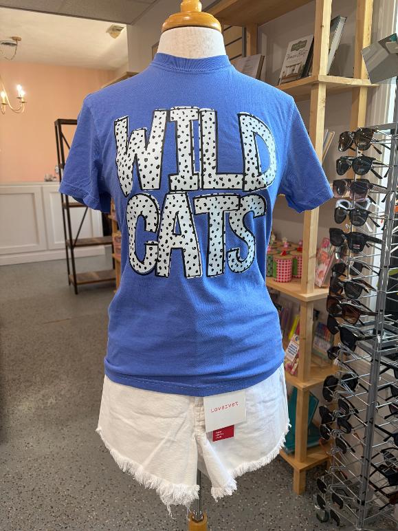 Polka Dot Wildcat Tee