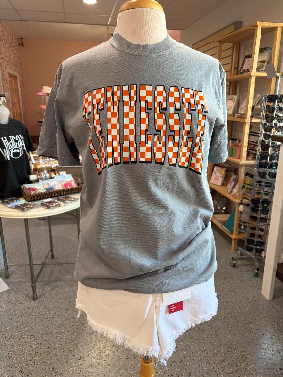 Checkered Tennessee Tee